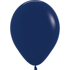  Воздушный шар темно-синий пастель (30 см)