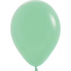  Воздушный шар мятный пастель (30 см)