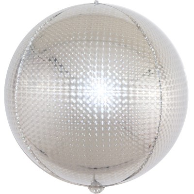 Шар-сфера 3D стерео серебро голография (61 см)