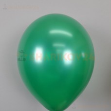 Шар (12''/30 см) Темно-зеленый, металлик
