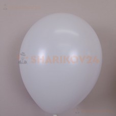 Шар (12''/30 см) Белый (005), пастель
