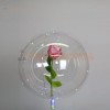 Светящаяся сфера на палке, Роза розовая №570