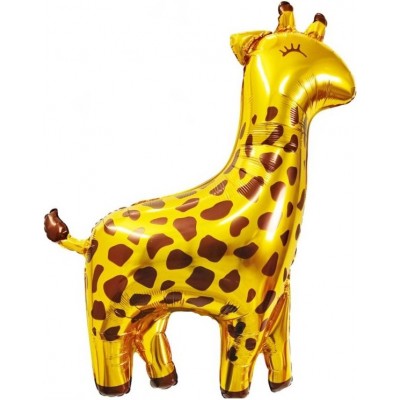 Шар (45''/114 см) Фигура, Жираф, Золото