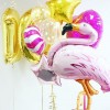 Шар (51''/130 см) Фигура, Фламинго, Розовый