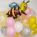 Фольгированный воздушный шар-фигура Пчела (97 см)