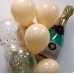 Фольгированный воздушный шар-фигура Бутылка Шампанское (99 см)