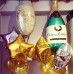 Фольгированный воздушный шар-фигура Бокал шампанского (104 см)