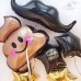 Фольгированный воздушный шар-фигура Шоколадное мороженое (56 см)