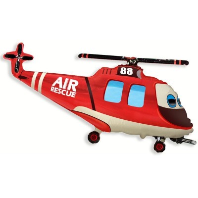Шар (38''/97 см) Фигура, Вертолет-Спасатель
