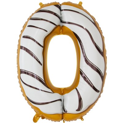 Цифра 0 пончик (86 см)
