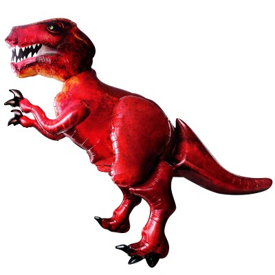 Ходячая фигура Динозавр красный (173 см)