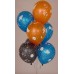 Воздушный шар Космические приключения ассорти металлик (30 см)