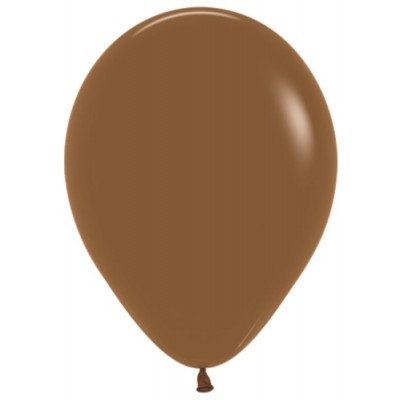  Воздушный шар кофе пастель (30 см)