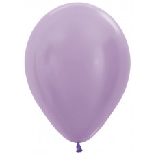  Воздушный шар сиреневый перламутр (30 см)