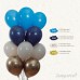 Воздушный шар голубой пастель (30 см)