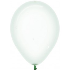  Воздушный шар Макарунс хрустально-зеленый кристалл (30 см)