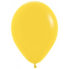 Воздушный шар желтый пастель (30 см)