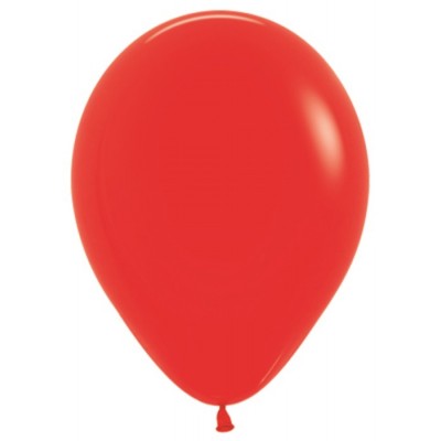  Воздушный шар красный пастель (30 см)
