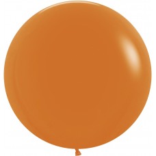 Большой шар оранжевый пастель
