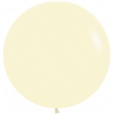 Большой шар Макарунс светло-желтый пастель