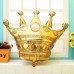 Фольгированный воздушный шар-фигура Корона золото (86 см)