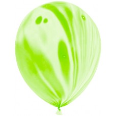 Воздушный шар Мрамор зеленый агат (30 см)