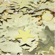 Конфетти фольга Звезды золотые - 687